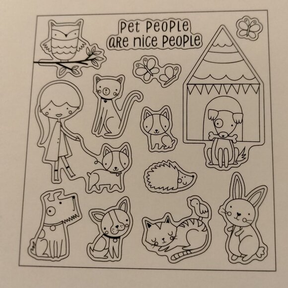 174 Coloring Stickers Party Favor 5 Designs Unicorn Princess Best Friends - Picture 7 of 10